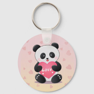 You Are My Panda-mic Love Keychain