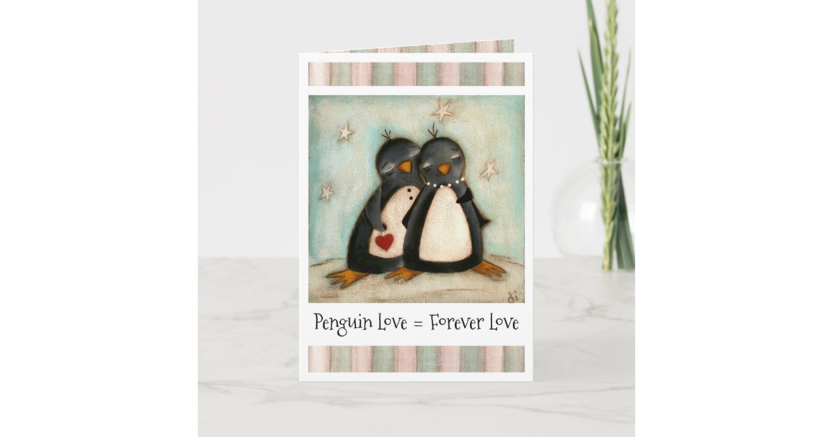 penguin love forever