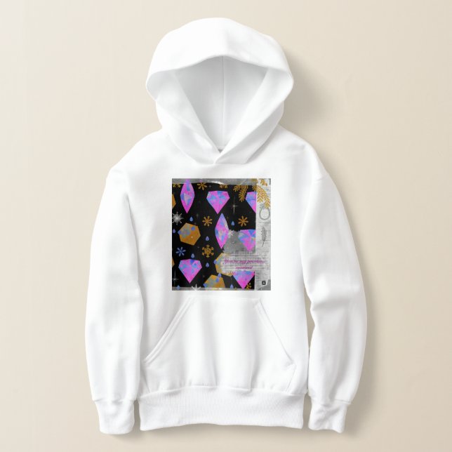 You Are My Precious Moment Kids Hoodie (Laydown)