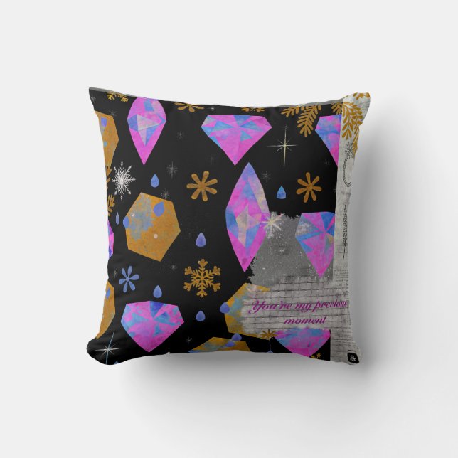 You Are My Precious Moment Throw Pillow (Front)