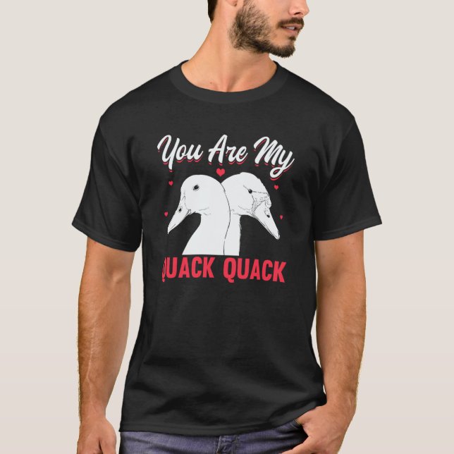 You are my quack quack anniversary ducks mum runni T-Shirt (Front)