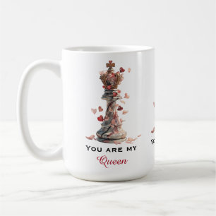 You Are My Queen Chess Valentine's Day Coffee Mug