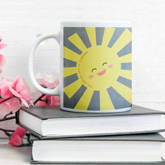 You Are My Ray of Sunshine Coffee Mug (Tell them you are their sunshine!)