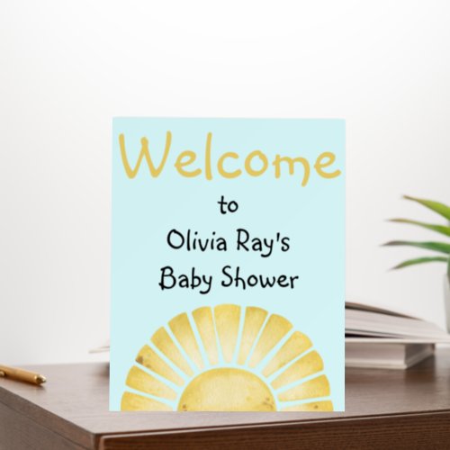 You are my Sonshine baby shower Foam Board