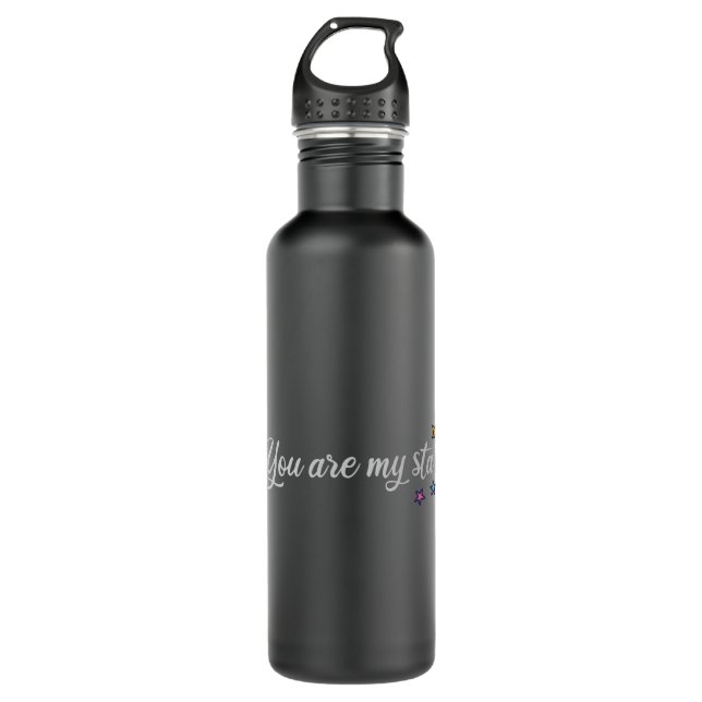 You are my star stainless steel water bottle (Front)