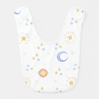 You Are My Sun, Moon, and Stars Baby Bib
