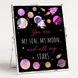 My Sun, My Moon & Stars - Personalized LED Light - Birthday Gift