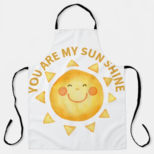You are my sun shine apron