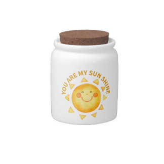 You are my sun shine candy jar