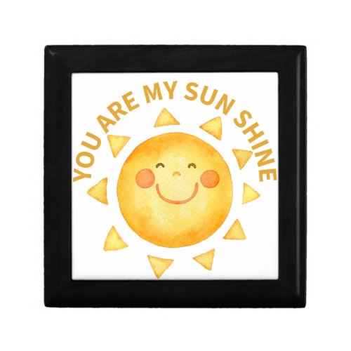 You are my sun shine gift box
