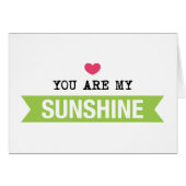 You Are My Sunshine (Front Horizontal)