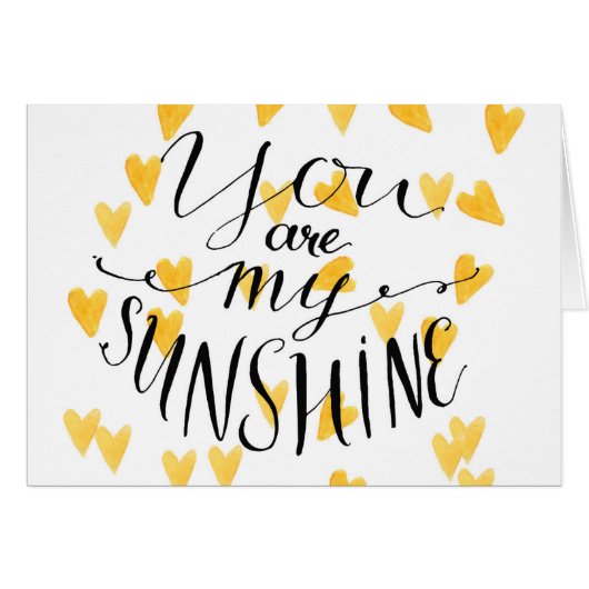 You Are My Sunshine (Front Horizontal)