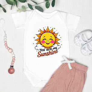 "You Are My Sunshine" Adorable Baby Bodysuit
