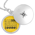 You Are My Sunshine Apparel and Gifts