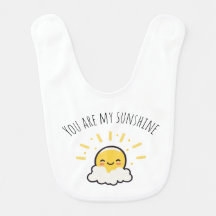 You Are My Sunshine Baby Bib