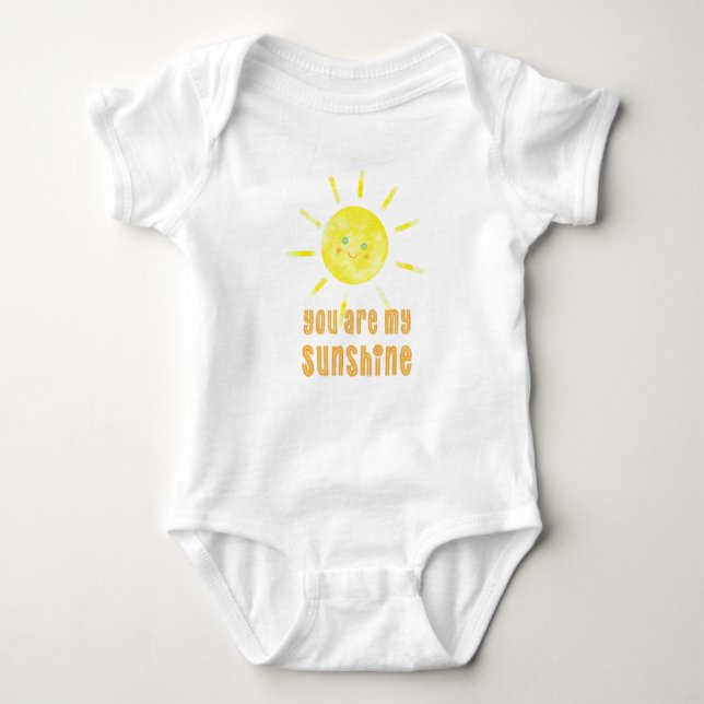 You Are My Sunshine Baby Bodysuit (Front)