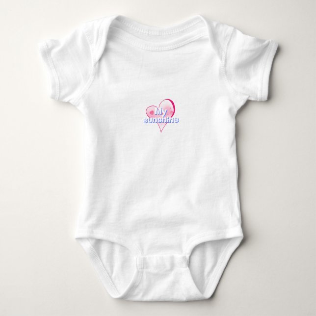 You are my sunshine baby bodysuit (Front)