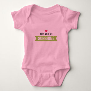 You Are My Sunshine Baby Bodysuit
