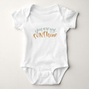 You Are My Sunshine Baby Outfit Baby Bodysuit
