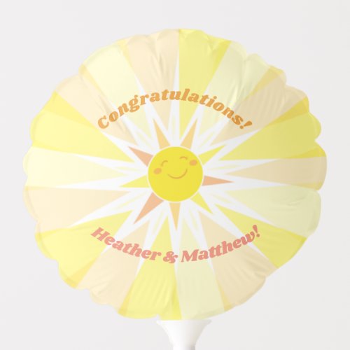 You are my Sunshine Baby Shower  Balloon