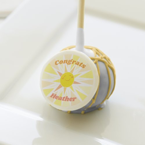 You are my Sunshine Baby Shower  Cake Pops