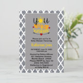 You Are My Sunshine Baby Shower Invitation (Standing Front)