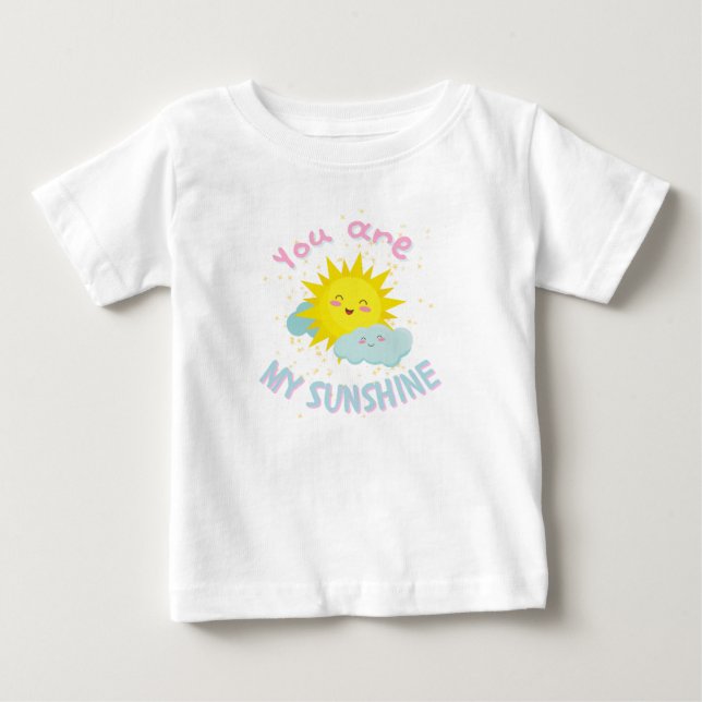  You Are My Sunshine Baby T-Shirt (Front)