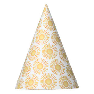 You are my sunshine boho birthday party hat