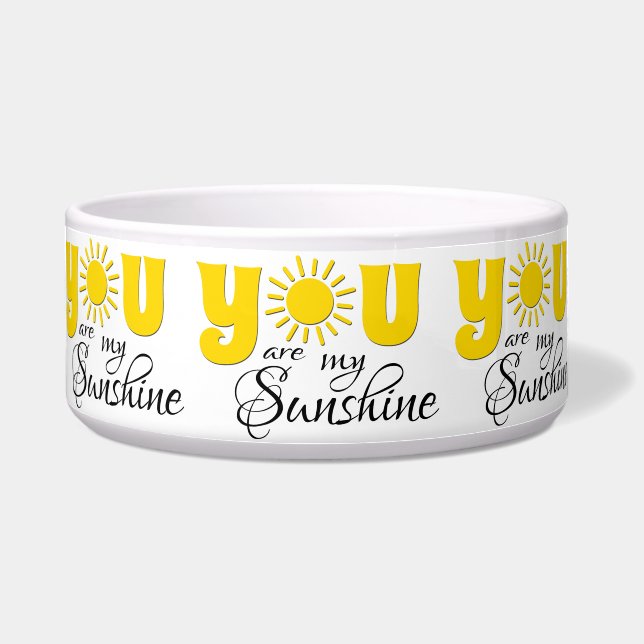 You are my sunshine bowl (Front)