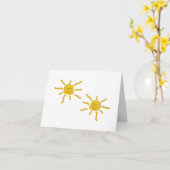 You are my sunshine card (Yellow Flower)