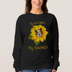 You Are My Sunshine Cardigan Welsh Corgi Sweatshirt