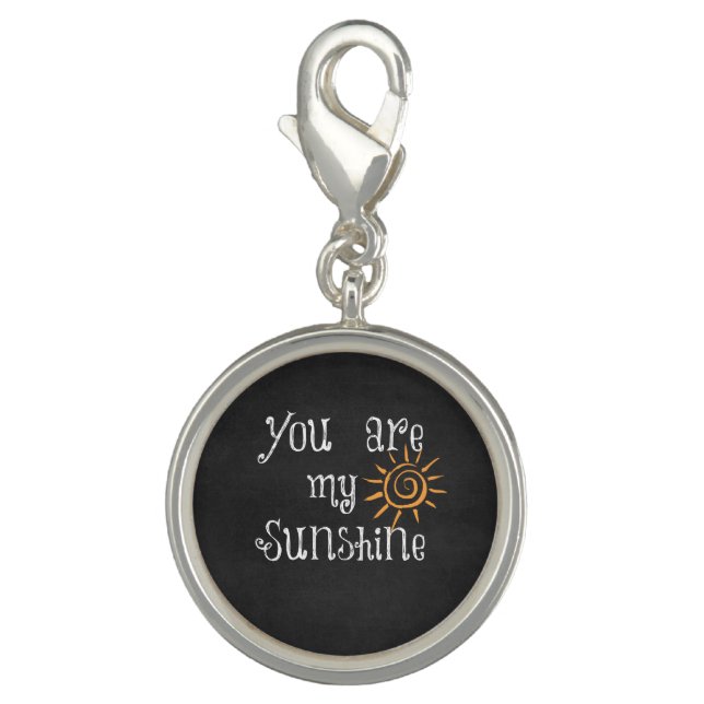 You are My Sunshine Charm (Front)