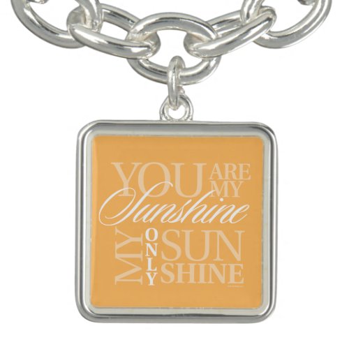 You Are My Sunshine Charm Bracelet