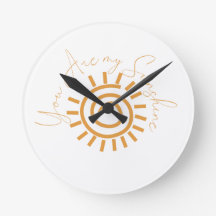 You Are My Sunshine Clock