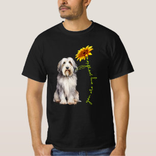 You Are My Sunshine Cute Bearded Collie T-Shirt