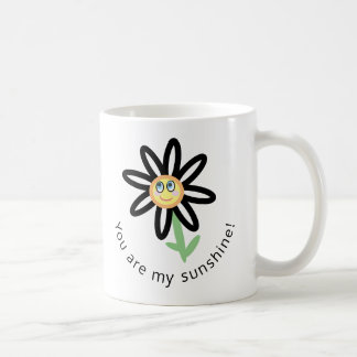 You are my Sunshine Cute Happy Daisy Flower Mug