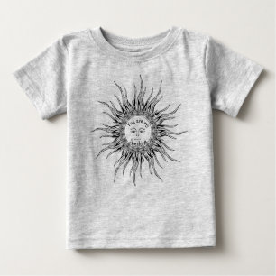 You are My Sunshine Cute Smiling Sun Art Baby T-Shirt