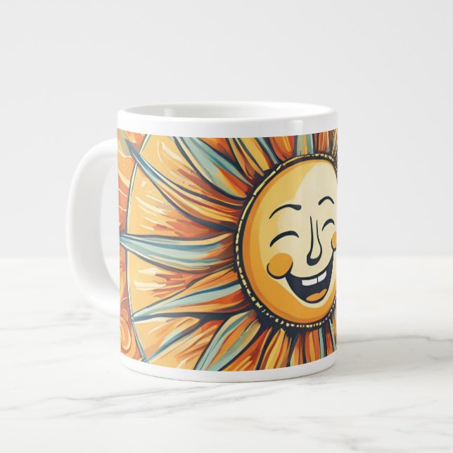 You Are My Sunshine Design Giant Coffee Mug (Front Left)