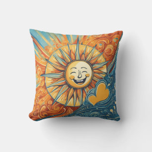 You Are My Sunshine Design Throw Pillow