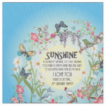 You are My Sunshine Fabric