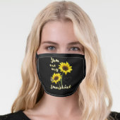 You Are my Sunshine Face Mask (Worn Her)