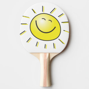 You are my Sunshine Face Ping Pong Paddle
