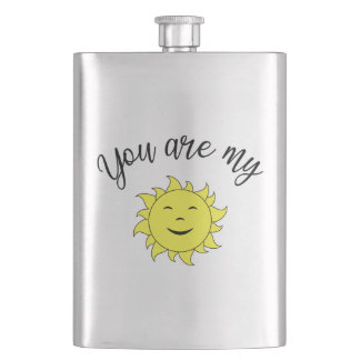 You are my sunshine flask
