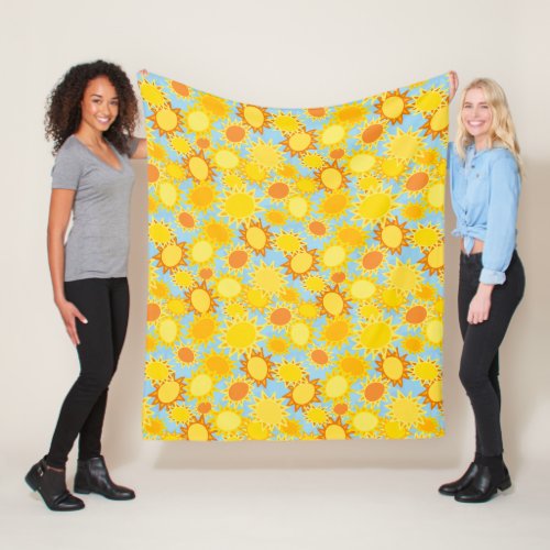 You are my Sunshine Fleece Blanket