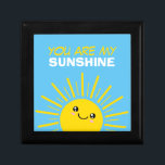 You are my sunshine gift box<br><div class="desc">Cute Sun character.</div>
