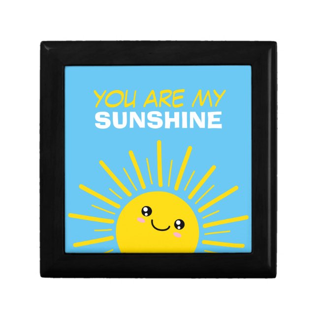 You are my sunshine gift box (Front)