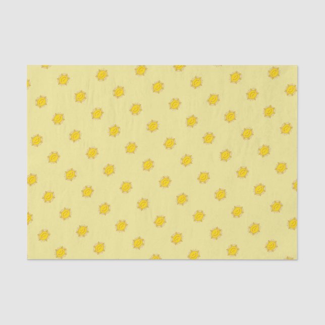 You Are My Sunshine Happy Cute Sunny Day Tissue Paper (Front)
