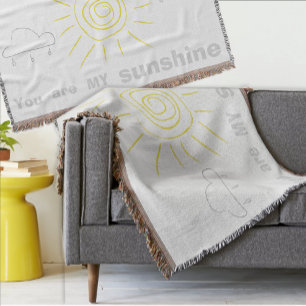 You Are MY Sunshine "Inspirational Quotes" Throw Blanket