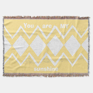You Are MY Sunshine "Inspirational Quotes" Throw Blanket