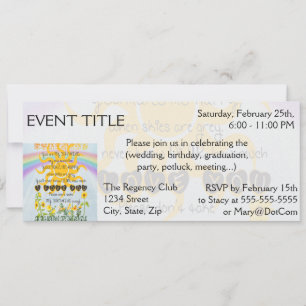 You Are My Sunshine Invitation